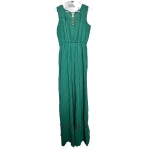 Matilda Jane Dress Women's M Green Down In The‎ Valley Cottagecore Festival Boho